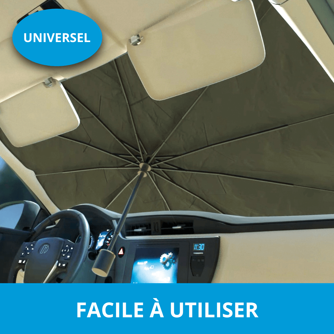 Pare-soleil intérieur de voiture, fenêtre avant de voiture, couverture de  protection UV, pare-soleil, parapluie