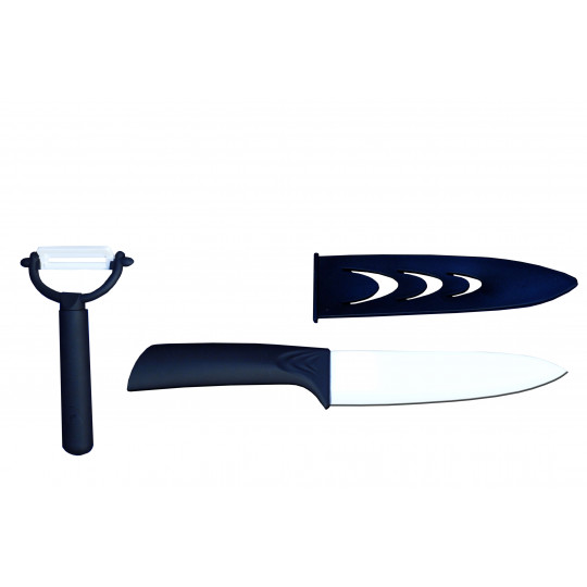 CERAM01-Couteau du chef lame céramique 15cm