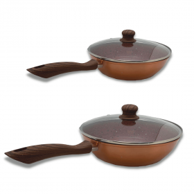 La cocotte duo kitchenpro - venteo - 2 compartiments - 28cm de diamètre -  Conforama